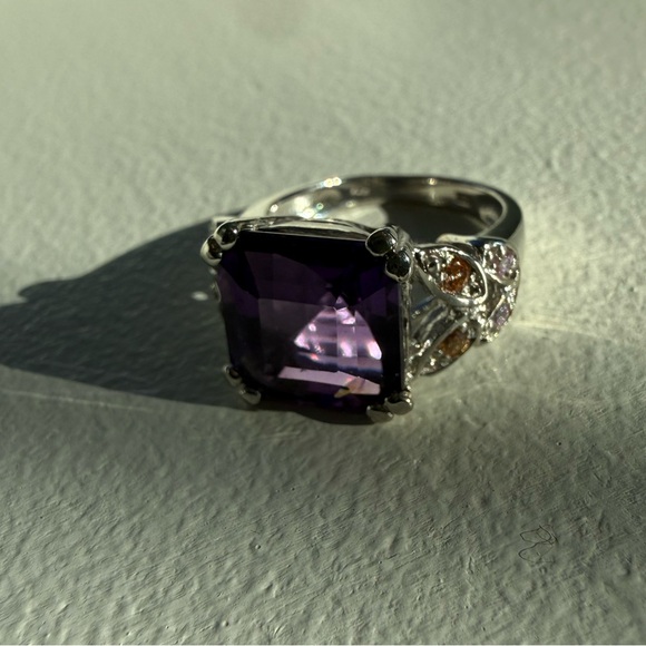 3/$100 Violet Amethyst Size 5.5 Ring - Picture 8 of 10